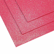 Load image into Gallery viewer, Glowing shimmer foam in sheets (1,5mm) color raspberry - 0304