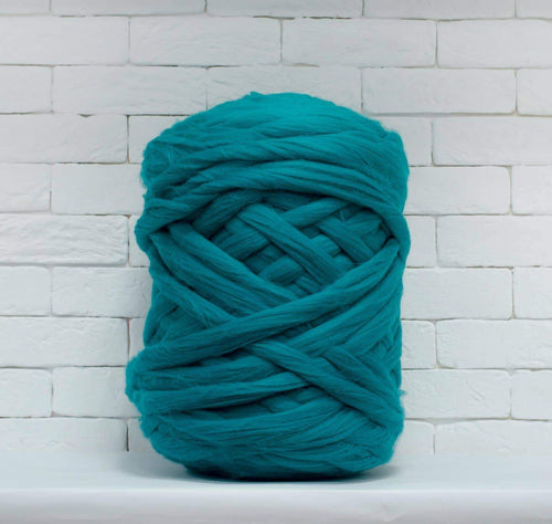 Merino Wool, Super Chunky Yarn  - color from LAGOON - FuzzyRoom