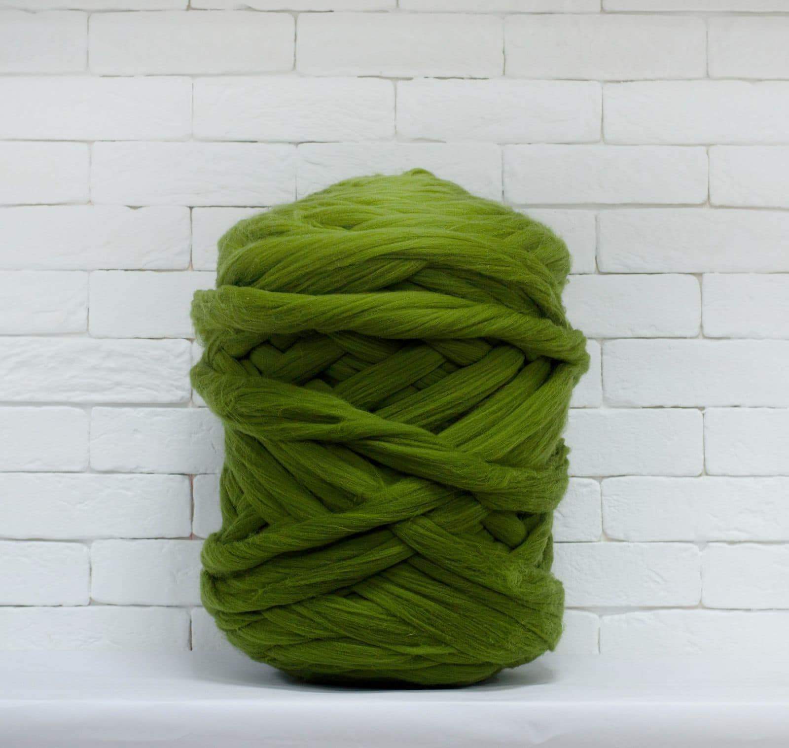 Merino Wool, Super Chunky Yarn - color from MARSH - FuzzyRoom
