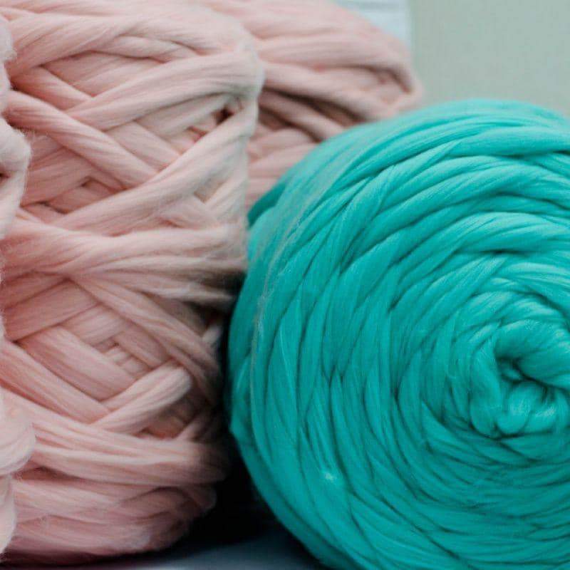 Merino Wool, Super Chunky Yarn - color from PURPLE - FuzzyRoom