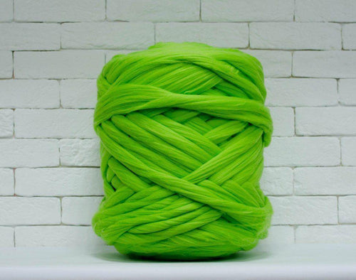 Merino Wool, Super Chunky Yarn  - color from SPRING - FuzzyRoom