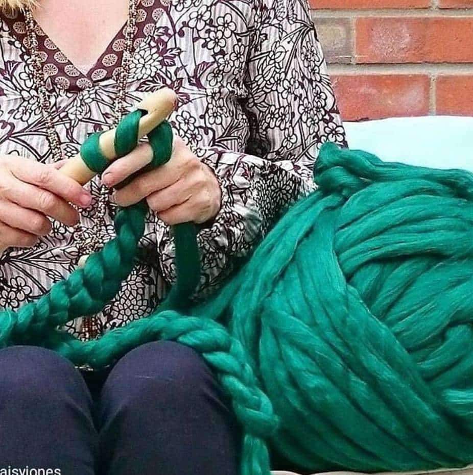 Merino Wool, Super Chunky Yarn - color from VIOLET - FuzzyRoom