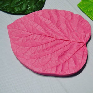 Hydrangea leaf veiner/mold 9,5х8,5 cm (3,7x3,3 inches) №3 - pattern for foamiran and isolon leaves