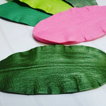 Load image into Gallery viewer, Orchid leaf veiner/mold 18х9 cm (7x3,5 inches) №3 - pattern for foamiran and isolon leaves