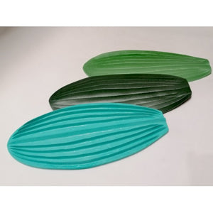 Orchid leaf veiner/mold 17х8 cm (6,7x3,1 inches) №1 - pattern for foamiran and isolon leaves