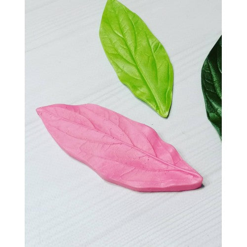 Peony leaf veiner/mold 12х4,5 cm (4,7x1,8 inches) №5 - pattern for foamiran and isolon leaves