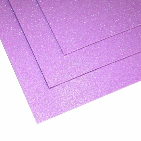 Glowing shimmer foam in sheets (1,5mm) color lilac - 0315
