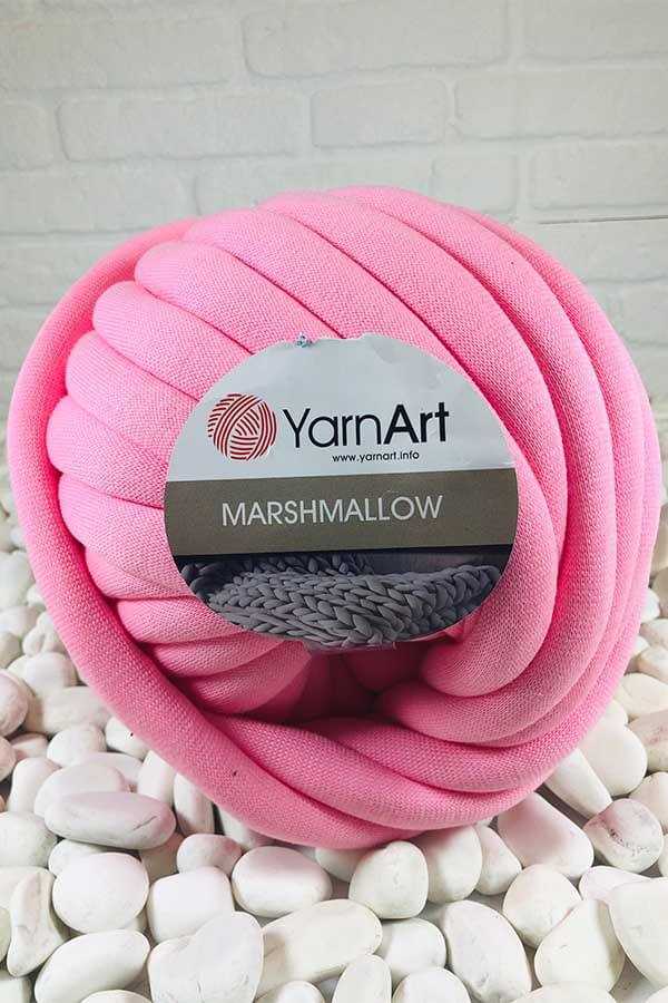 Cotton tube yarn Marshmallow №904