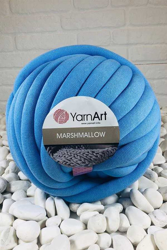 Cotton tube yarn Marshmallow №909