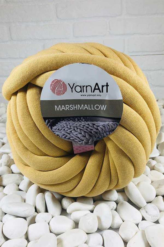 Cotton tube yarn Marshmallow №912