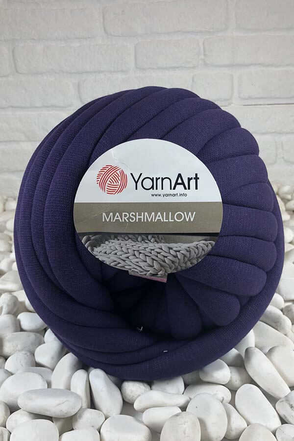 Cotton tube yarn Marshmallow №914