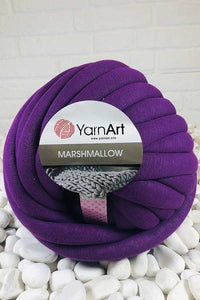 Cotton tube yarn Marshmallow №915